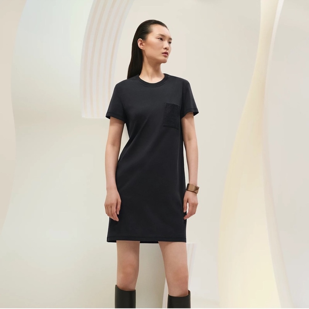 Hermes shit dress black